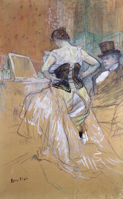 Woman at her Toilet, study for 